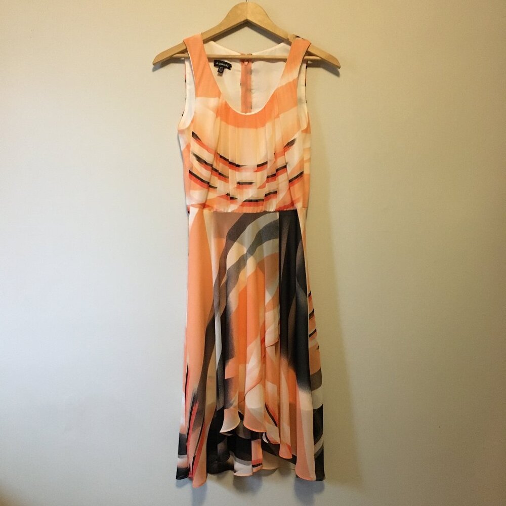 Vintage 90s Le Chateau Archival Layered High Low Cyber Fairy Dress XS